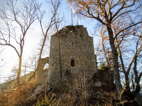 Burg Strassfried, Arnolstein, Römerweg, Thörl Maglern, Kärnten