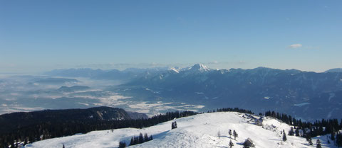Dobratsch, Villacher Alpe, Skitour, Heiligengeist, Zehner