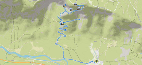 Dobratsch, Villacher Alpe, Wanderwege, Schütt, Bergsturz