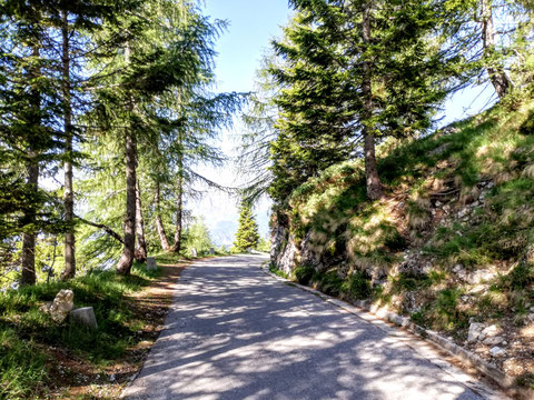 Mangartstraße, Predil, Julische Alpen, Triglav Nationalpark