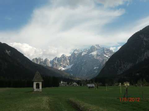 Ciclovia Alpe Adria Radweg, Tarvis, Kanaltal, Julische Alpen