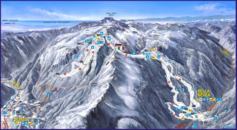 Julische Alpen, Sella Nevea, Skitour, Skigebiet, Wandern, Kanin, Gilberti