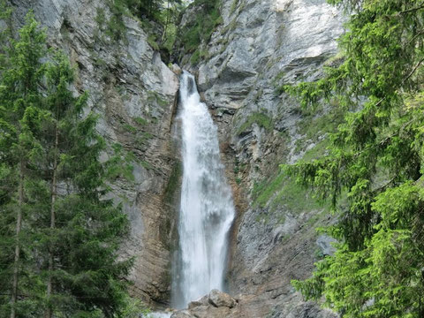 Unterer Martuljek Wasserfall
