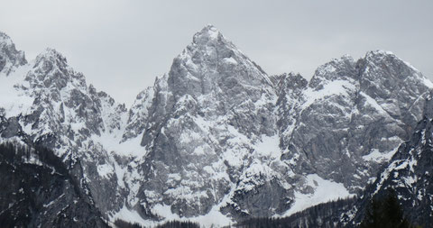 ulische Alpen, Mangart, Triglav, Montasch, Luschari, Dobratsch