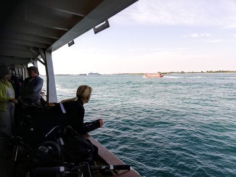 Venedig, Lido, Rad, Punta Sabbioni