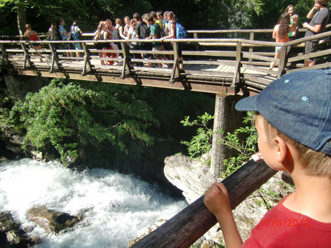 Vintgarklamm, Vintgar, Rotweinklamm, Julische Alpen, Bled