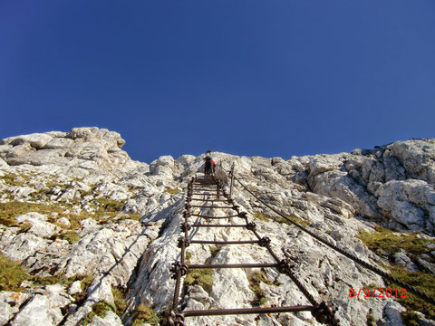 Montasch, Montasio, Klettersteig, Normalweg, Julische Alpen