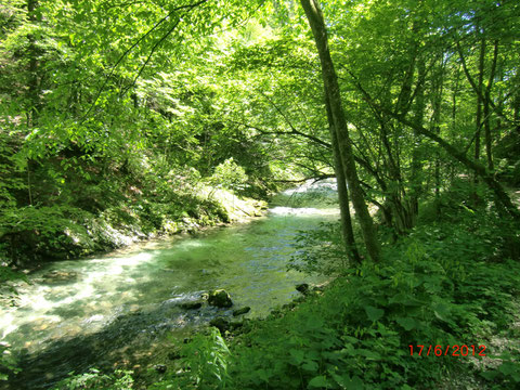 Vintgarklamm, Vintgar, Rotweinklamm, Julische Alpen, Bled