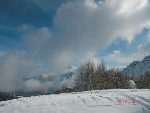 Luschariberg, Monte Lussari, Julische Alpen, Alpe Adria Trail