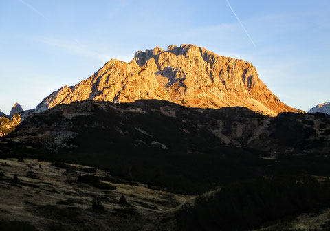 Karnische Alpen, Trogkofel, Klettersteig