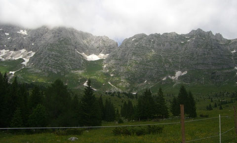 ulische Alpen, Mangart, Triglav, Montasch, Luschari, Dobratsch