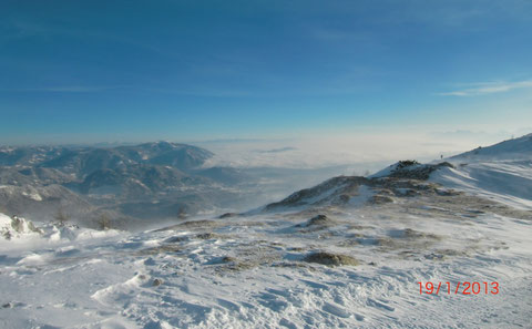 Dobratsch, Villacher Alpe, Skitour, Gipfelhaus, Heiligengeist, Wanderwege