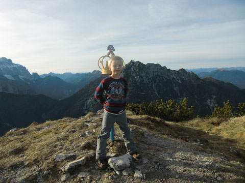 Im Hintergrund der Steinerne Jäger 2.071m