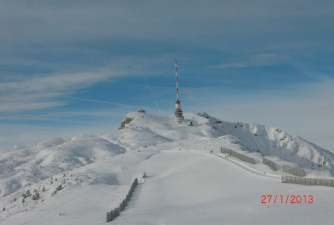 Skitour, Dobratsch, Villacher Alpe, Gipfelhaus, Heiligengeist