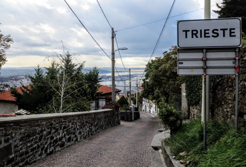 Scala Santa, Triest, Napoleonstrasse, Prosecco