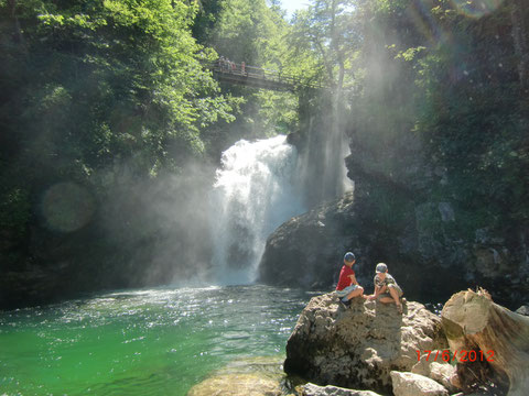 Vintgarklamm, Vintgar, Rotweinklamm, Julische Alpen, Bled