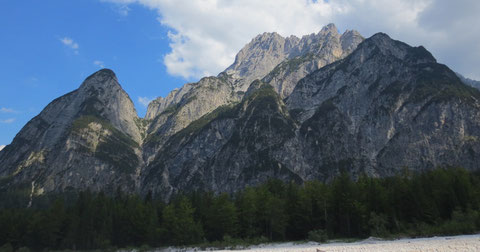ulische Alpen, Mangart, Triglav, Montasch, Luschari, Dobratsch