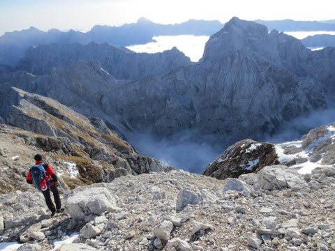 Julische Alpen, Mangart, Klettersteig