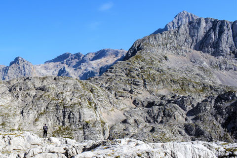 Križ-See, Pogacnik Haus, Julische Alpen, Trenta, Triglav