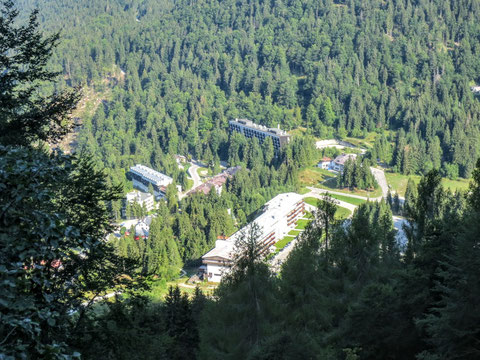 Sella Prevala Scharte, Sella Nevea, Julische Alpen, Gilberti Hütte