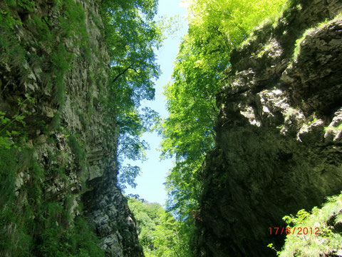 Vintgarklamm, Vintgar, Rotweinklamm, Julische Alpen, Bled