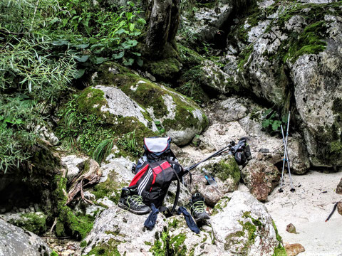 Soča, Fluß, Trenta, Alpe Adria Trail, Julische Alpen