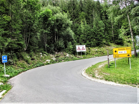 Vršič-Pass-Straße