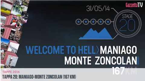 Monte Zoncolan, Giro d´Italia