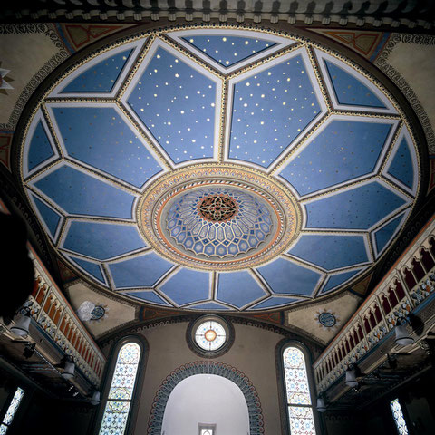 Gewölbe der Hechinger Synagoge, Foto: mit freundlicher Genehmigung von www.foto-keidel.de, alle Rechte vorbehalten!