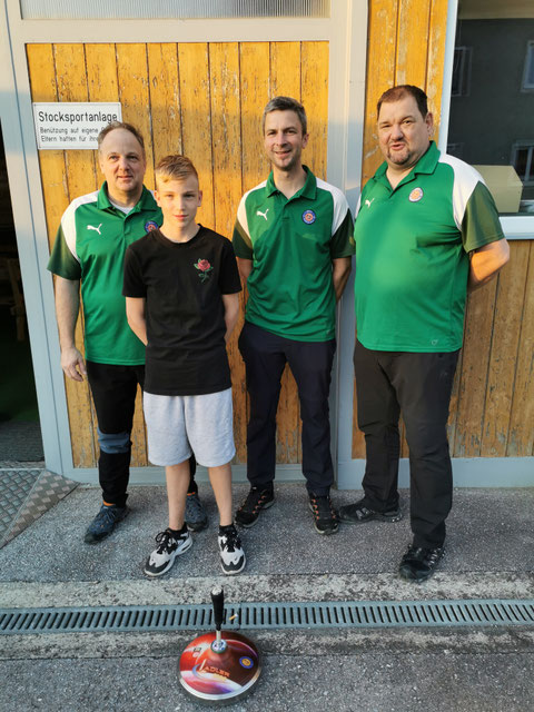 Bernhard,Martin,Toni und Thomas
