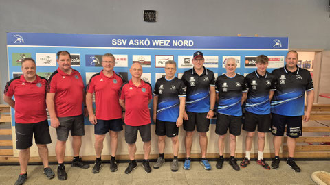 VL-Bernhard,Thomas,Reini,Franz,Kurt,Benjamin,Willi,Leo und Martin.