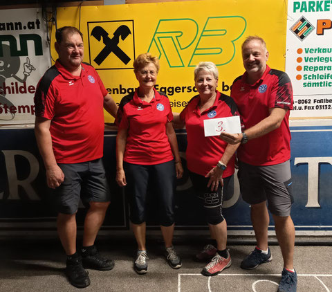 3.Platz-Thomas,Gerlinde,Elfi und Bernhard.
