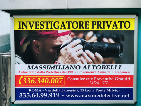 investigatore privato roma