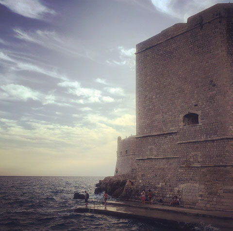 Dubrovnik. Ohne die anderen Touristen wär's schön.