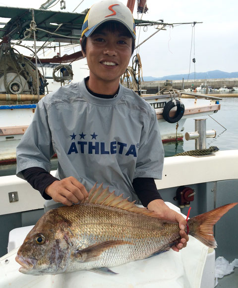 タイラバダービー2ステージ！　暫定1位68㎝　おめでとうございます(*^_^*)。