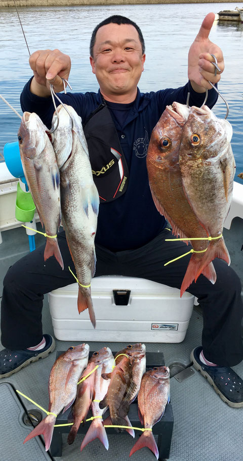 66㎝頭に8fish!すべて2stepTGでゲット(*^_^*)