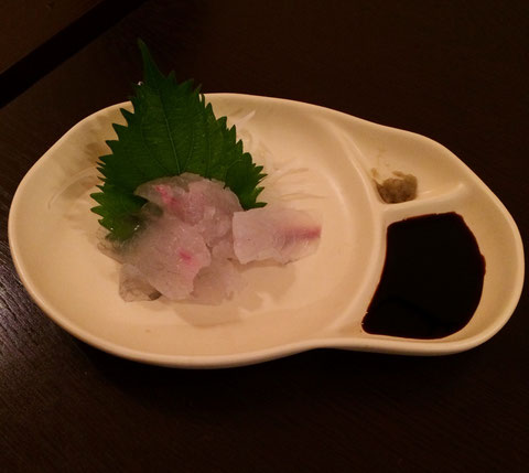 マゴちゃんの刺身！絶品( ^^) _U~~