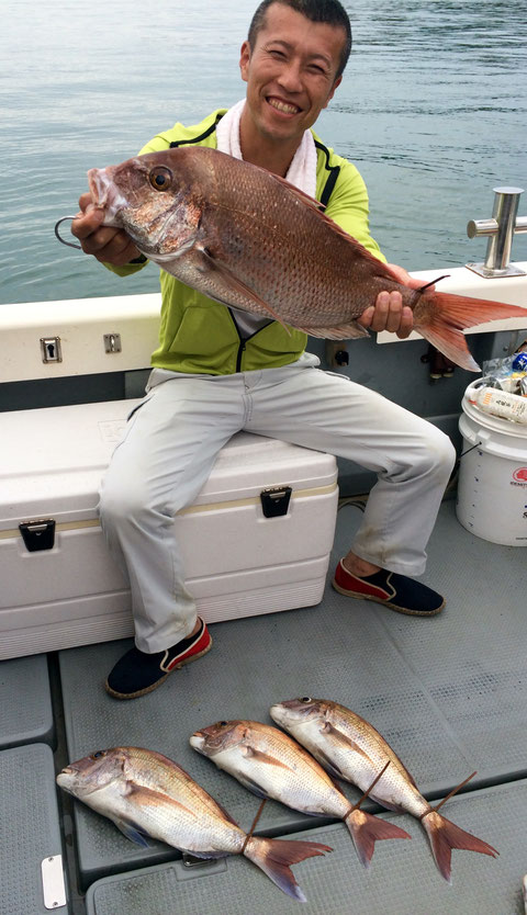 60頭に良型4Fish！自己記録更新おめでとうございます(^^♪