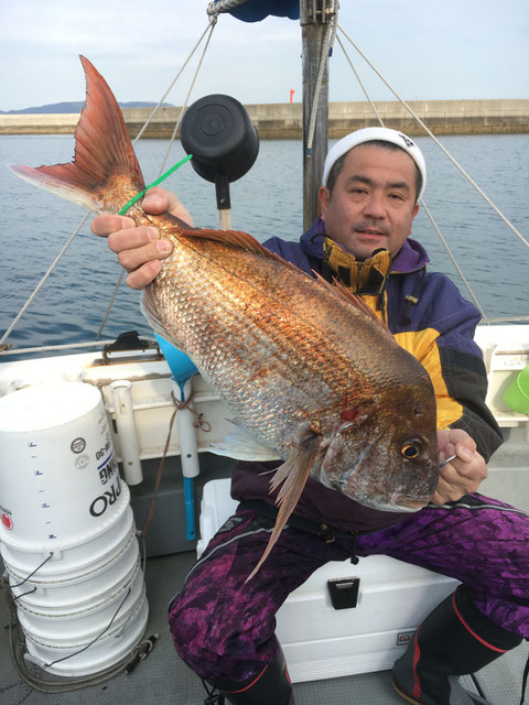 園田様　68.0㎝タイラバダービー暫定1位　おめでとうございます(^^♪