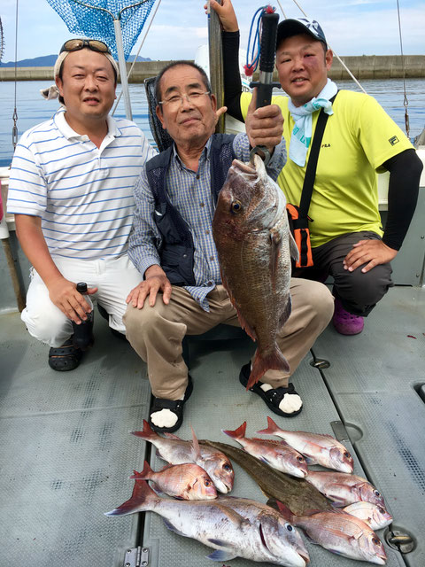 お父様！初挑戦で63.5㎝！おめでとうございます(^^♪