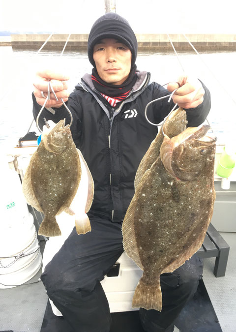 60頭に4flat！お一人劇場！(笑)