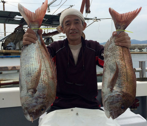 お父様　60オーバー2fishお見事でした！