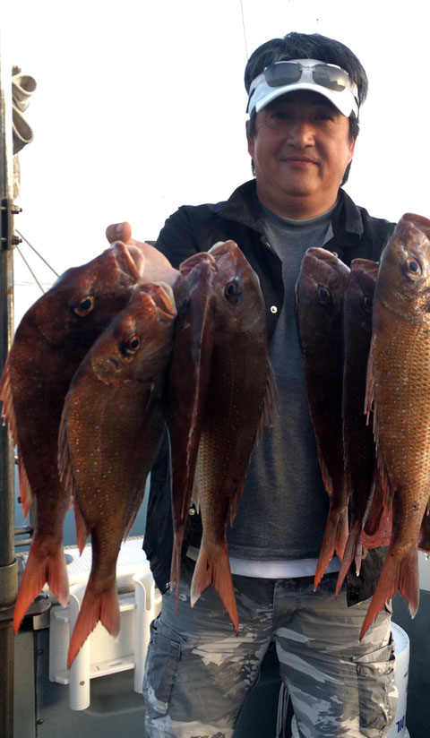 やり込んでおられるM様！！竿頭7fishお見事でした(^^)!　