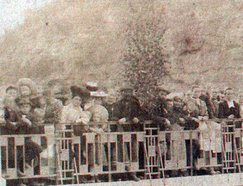 Eröffnung der Brücke am 24.05.1907