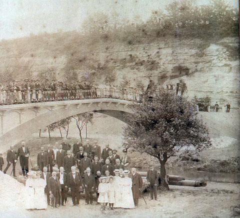 Eröffnung der Brücke am 24.05.1907