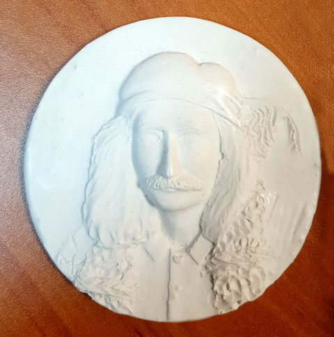 Small plater cast plaques