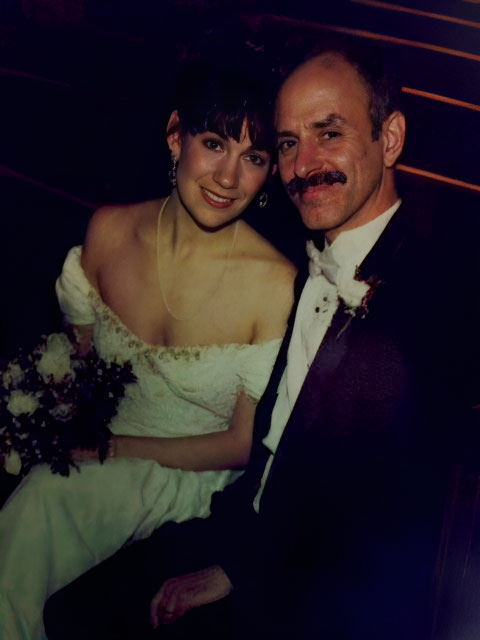 Marvin & Michelle on their wedding day