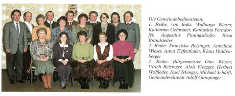 Gemeindebedienstete 1990