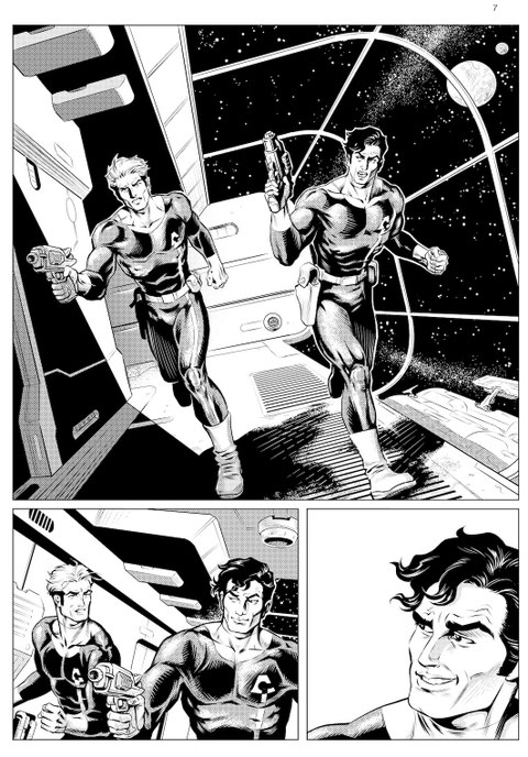 Tavola da "Nel cuore della macchina" - Nathan Never n. 252 - 2013
