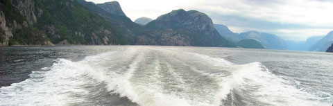 Auf dem Lysefjord